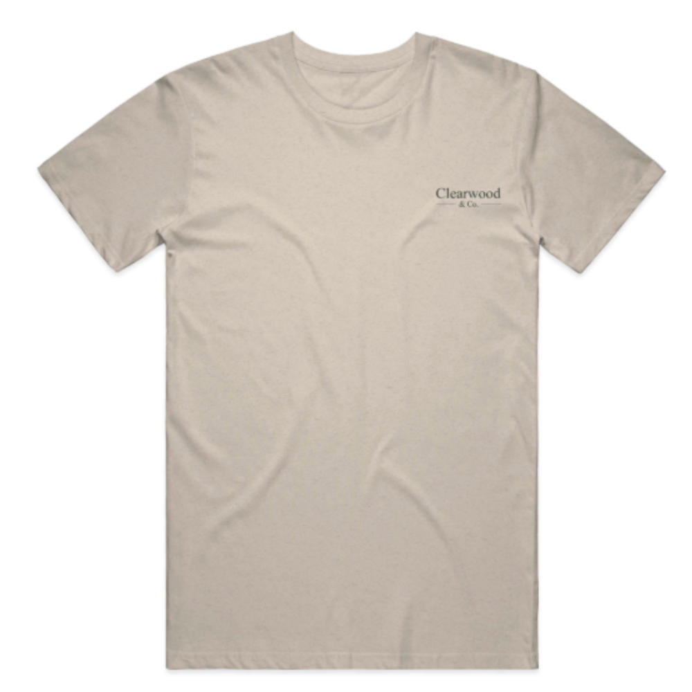 Clearwood & Co. Signature Heather Tee (Beig)